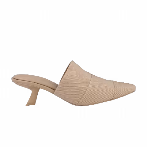 Wmns Ferragamo Algedi 55 Leather Mule 'Bone'