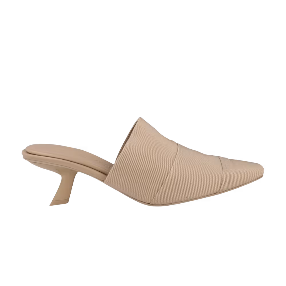 Women's Ferragamo Algedi 55 Leather Mule Bone