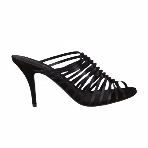 Ferragamo Wmns Jessa Heel Sandal 'Black'