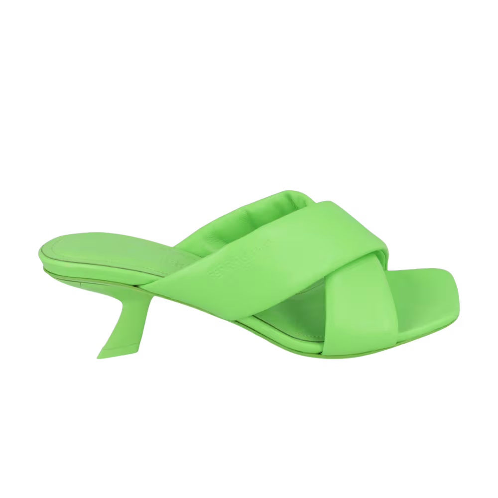 Ferragamo Women's Aldura Heel Sandal Green