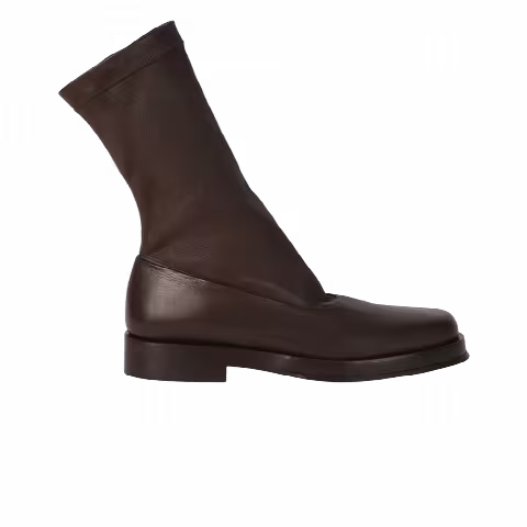 Ferragamo Furseo Demi Boot 'Dark Brown'