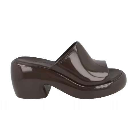 Ferragamo Wmns Deva 2 Platform Sandal 'Dark Brown'