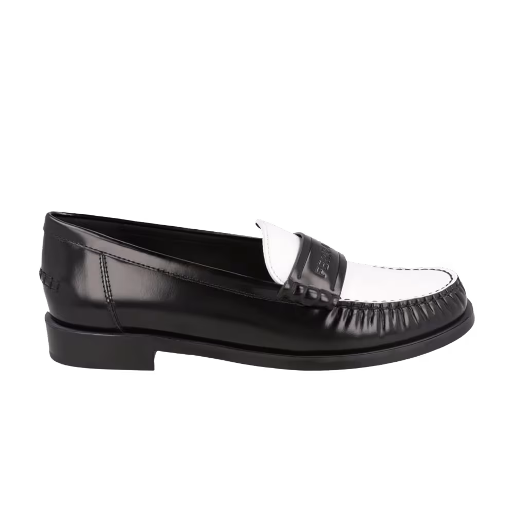Ferragamo Women's Irina Leather Loafer Black