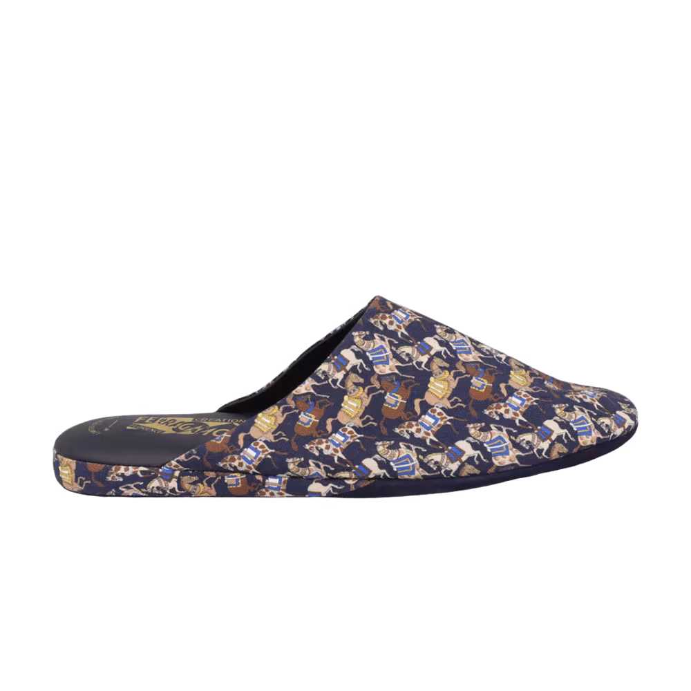 Ferragamo Knight Bedroom Slipper Multi-Color