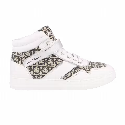 Ferragamo Wmns Noe High 'White'