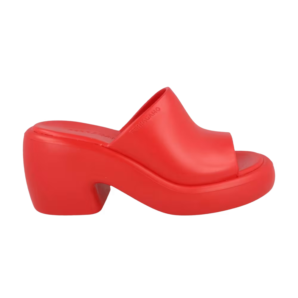 Ferragamo Women's Deva Sandal Red