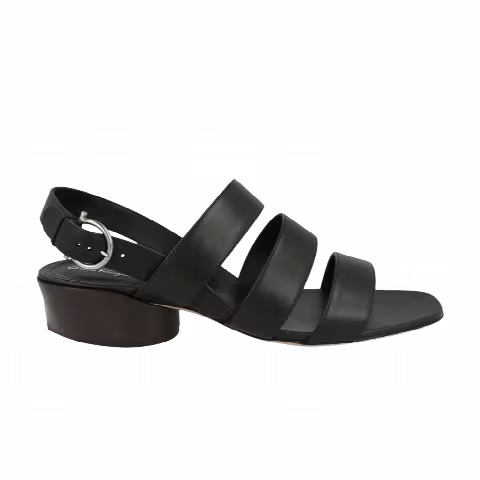 Ferragamo Wmns Trezze Slingback Sandal 'Black'