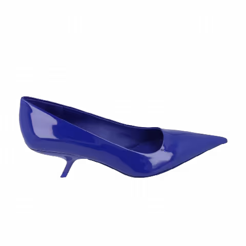 Ferragamo Wmns Eva 55 Patent Leather Pump 'Bluette'