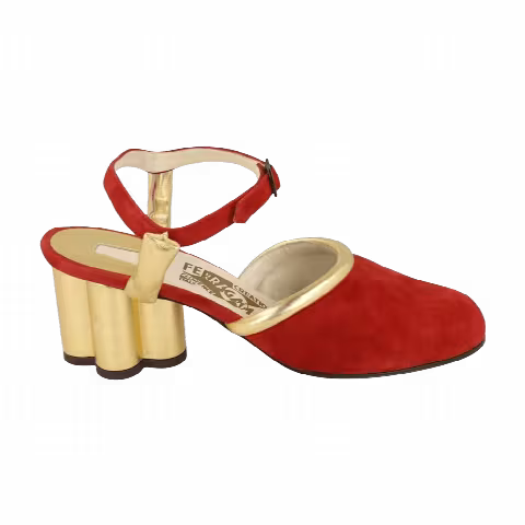 Ferragamo Wmns Altana 1930 Sandal 'Red'