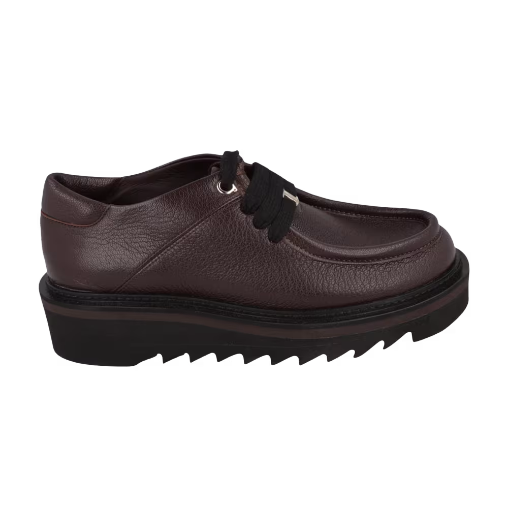 Ferragamo Women's Euripilo Leather Loafer Brown