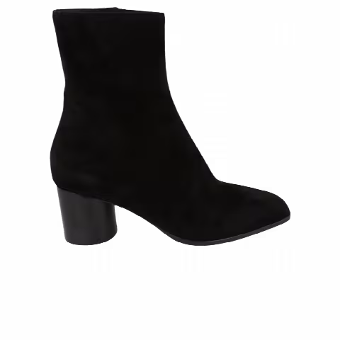 Ferragamo Wmns Pampero Suede Bootie 'Black'