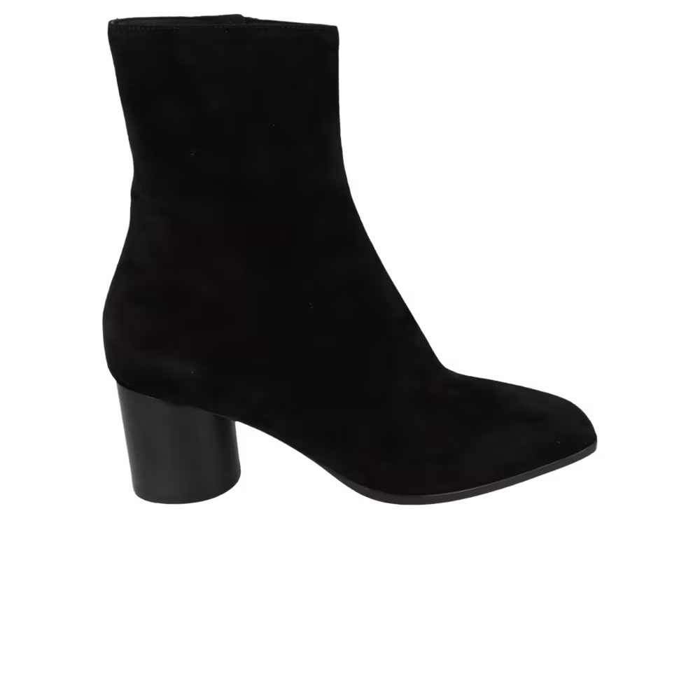 Ferragamo Women's Pampero Suede Bootie Black