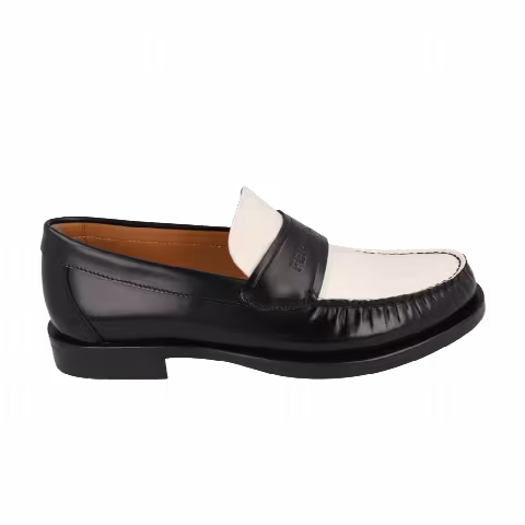 Ferragamo Fillmore Embossed Moccasin Loafer 'Black'