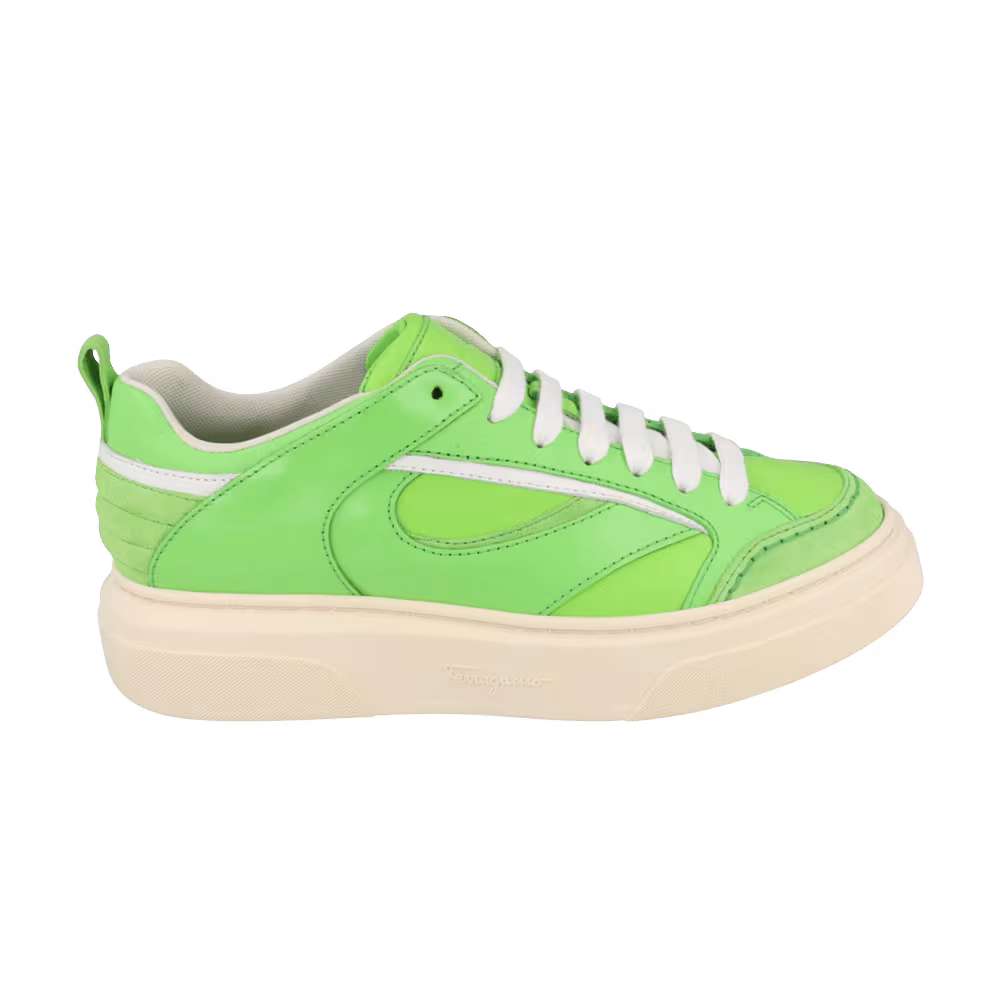 Ferragamo Cassina Low Sneaker Green