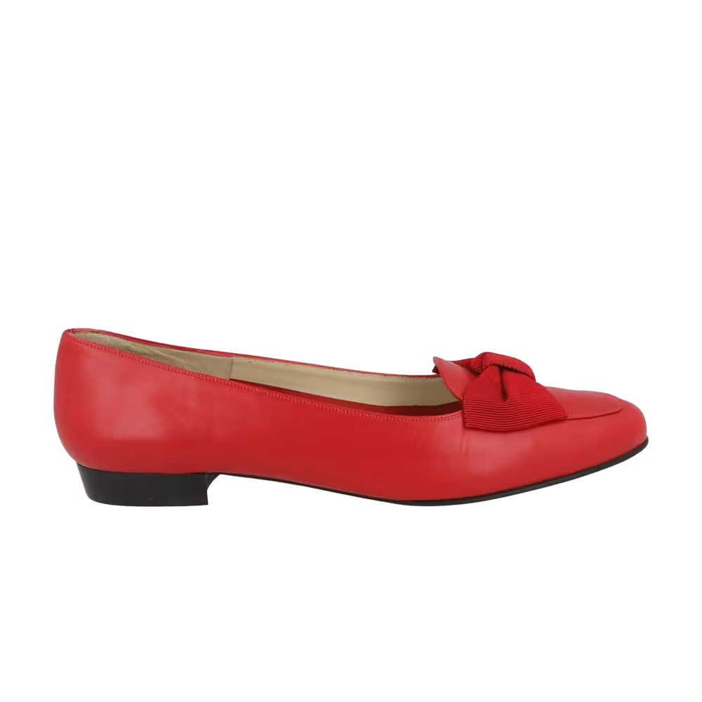 Ferragamo Women's Lali Ballet Red