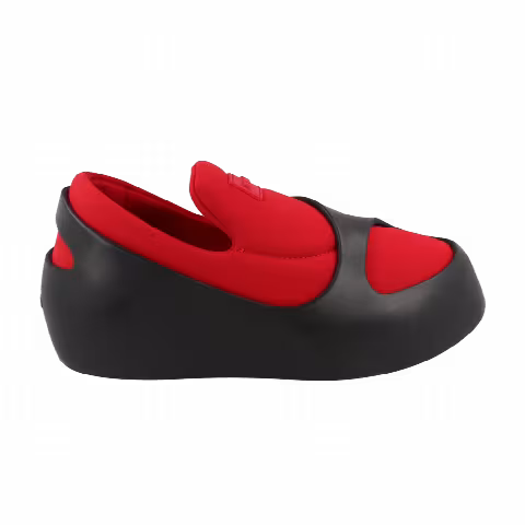 Wmns Ferragamo Lunar Paneled Slip-On Sneaker 'Red'