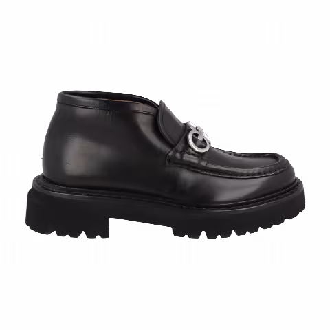 Ferragamo Geffer 2 Gancini Ankle Boot 'Black'