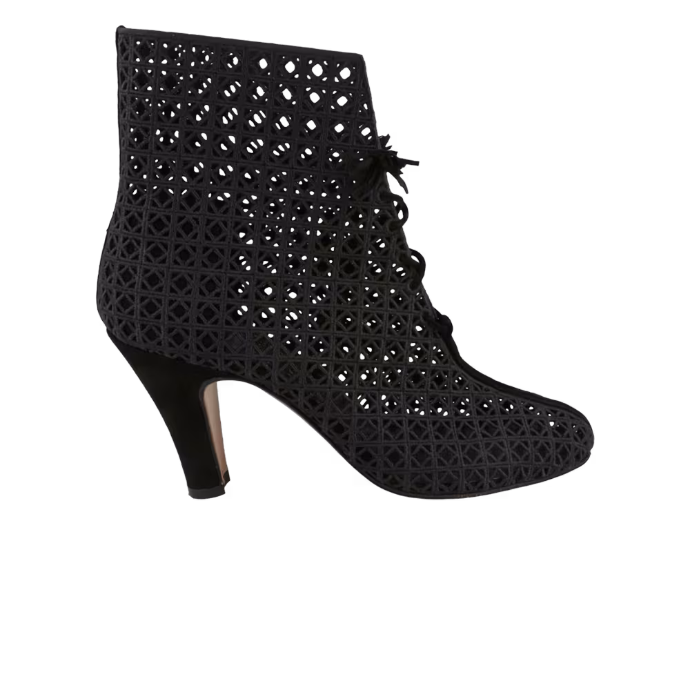 Ferragamo Women's Merletto 1948 Ankle Boot Black