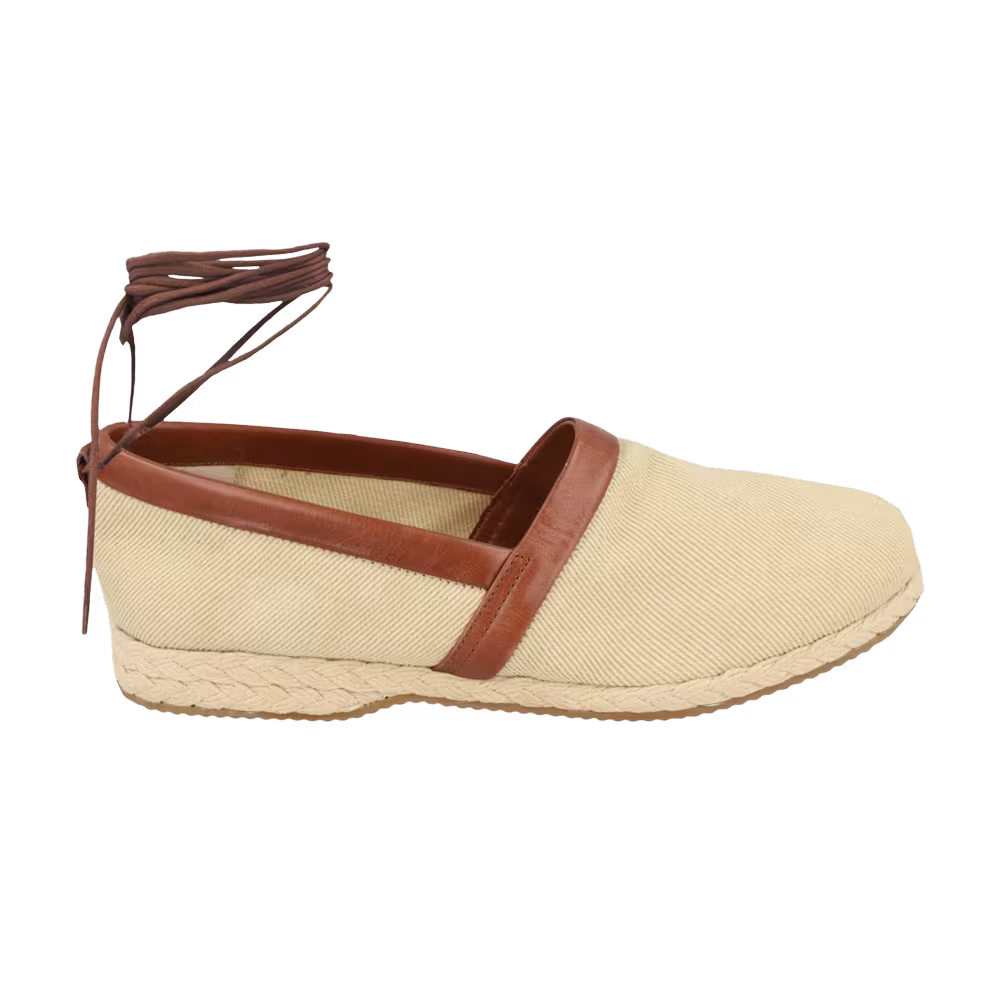 Ferragamo Portofino 1940 Espadrille Bone