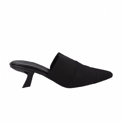 Wmns Ferragamo Algedi 55 Leather Mule 'Black'