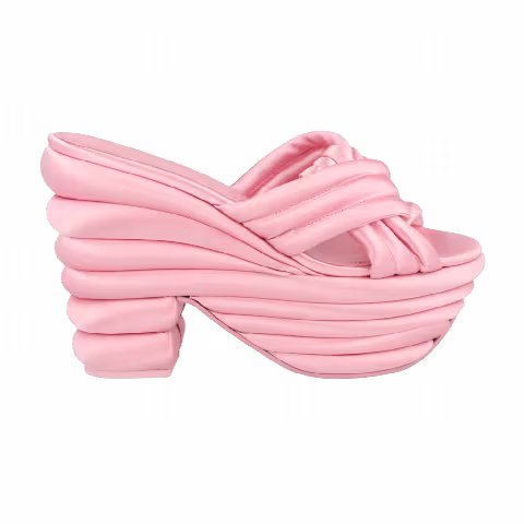Wmns Ferragamo Rey Platform Sandal 'Bone'
