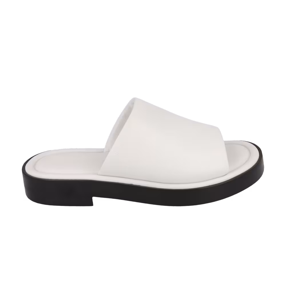 Ferragamo Giunone Slide White