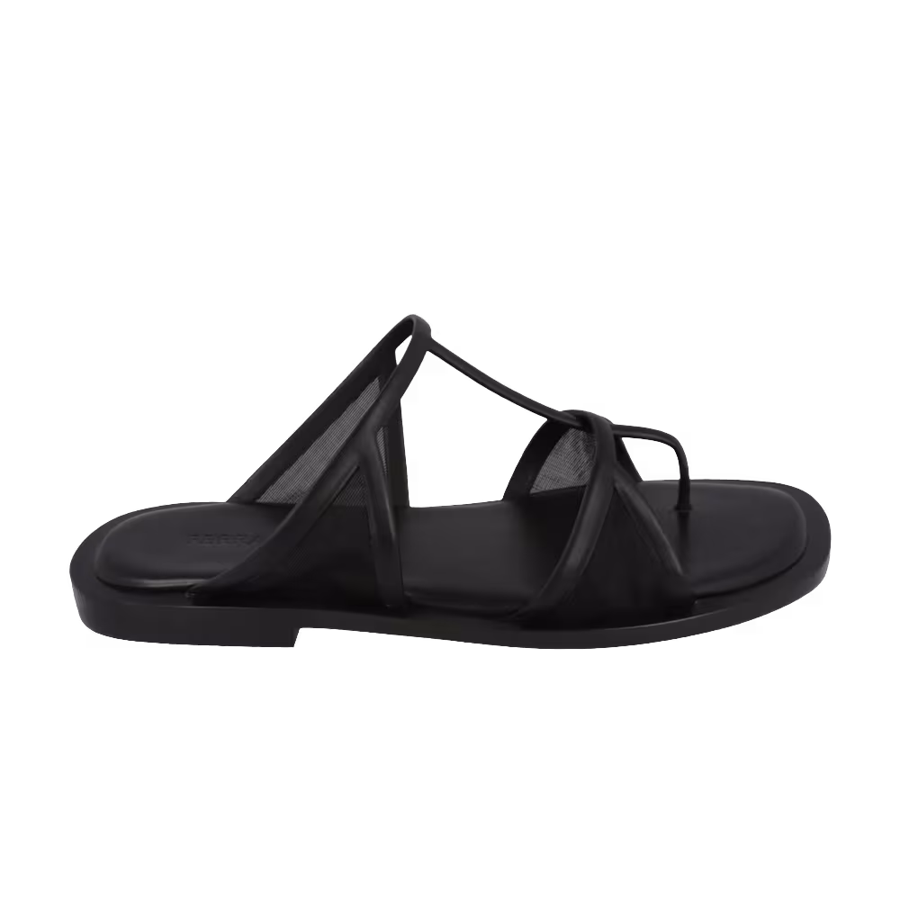 Ferragamo Gioventu Sandal Black