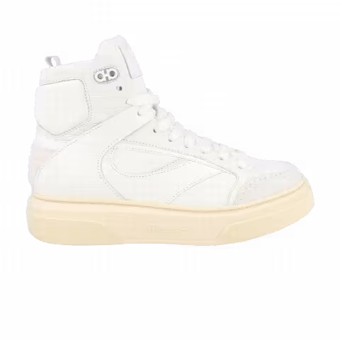 Ferragamo Cassina High Sneaker 'White'