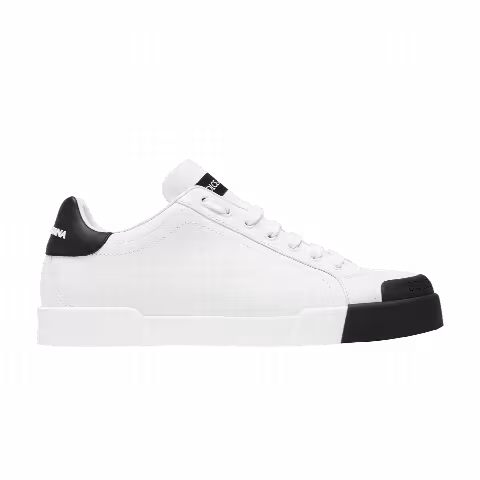 Dolce & Gabbana Portofino Low 'White Black'