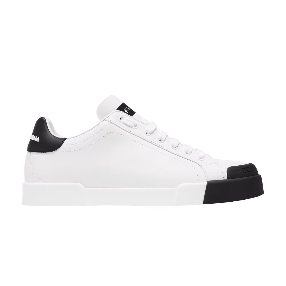 Dolce & Gabbana Portofino Low White Black