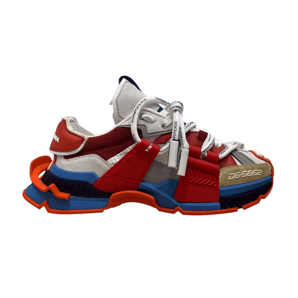 Dolce & Gabbana Space Sneaker White Red