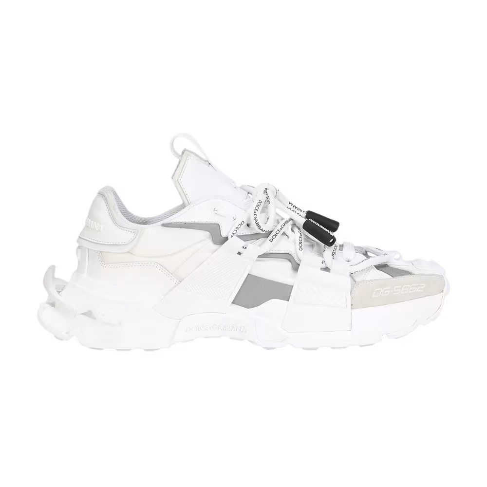 Dolce & Gabbana Space Sneaker White Silver