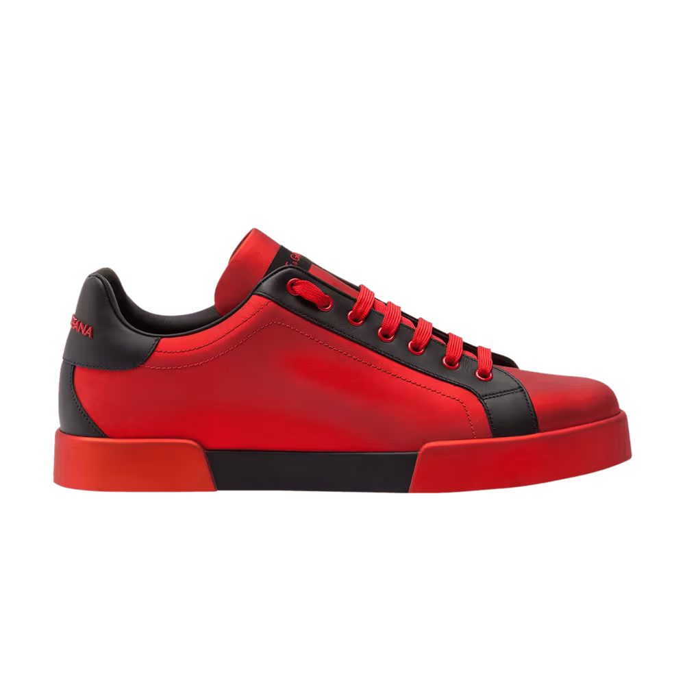 Dolce & Gabbana Portofino Satin Effect - Red Black