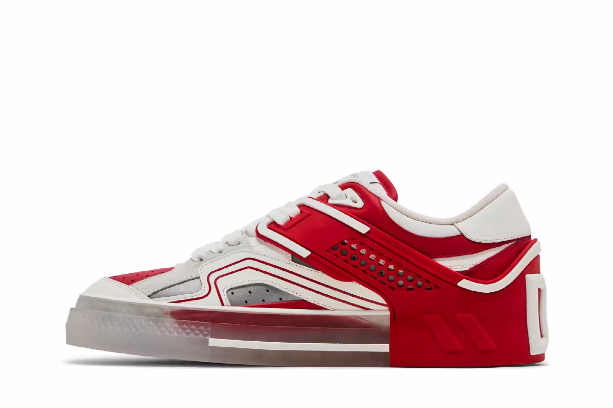 Dolce & Gabbana Custom 2.Zero Low Red Silver, view 4