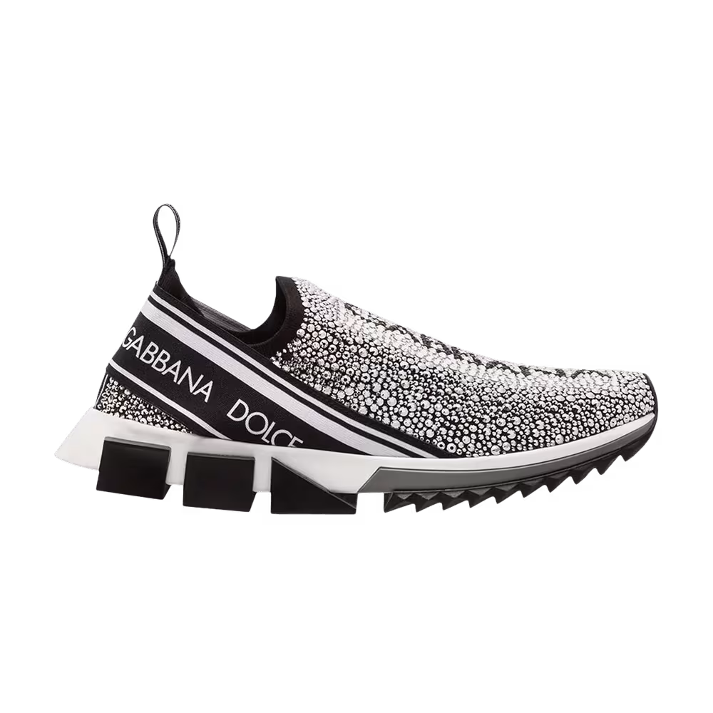 Dolce & Gabbana Sorrento Melt Black White Crystals