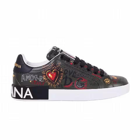 Dolce & Gabbana Portofino 'Graffiti Print - Army Green'