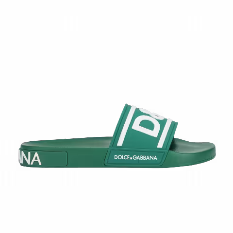 Dolce & Gabbana Slides 'Green'