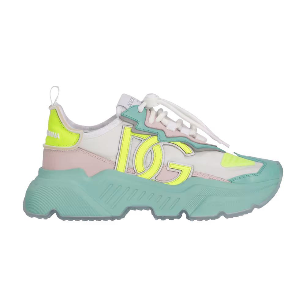 Dolce & Gabbana Women's Daymaster White Aqua Neon Yellow