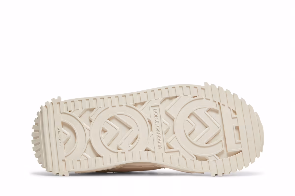 Dolce & Gabbana Women's NS1 Slip On White Lace, view 5