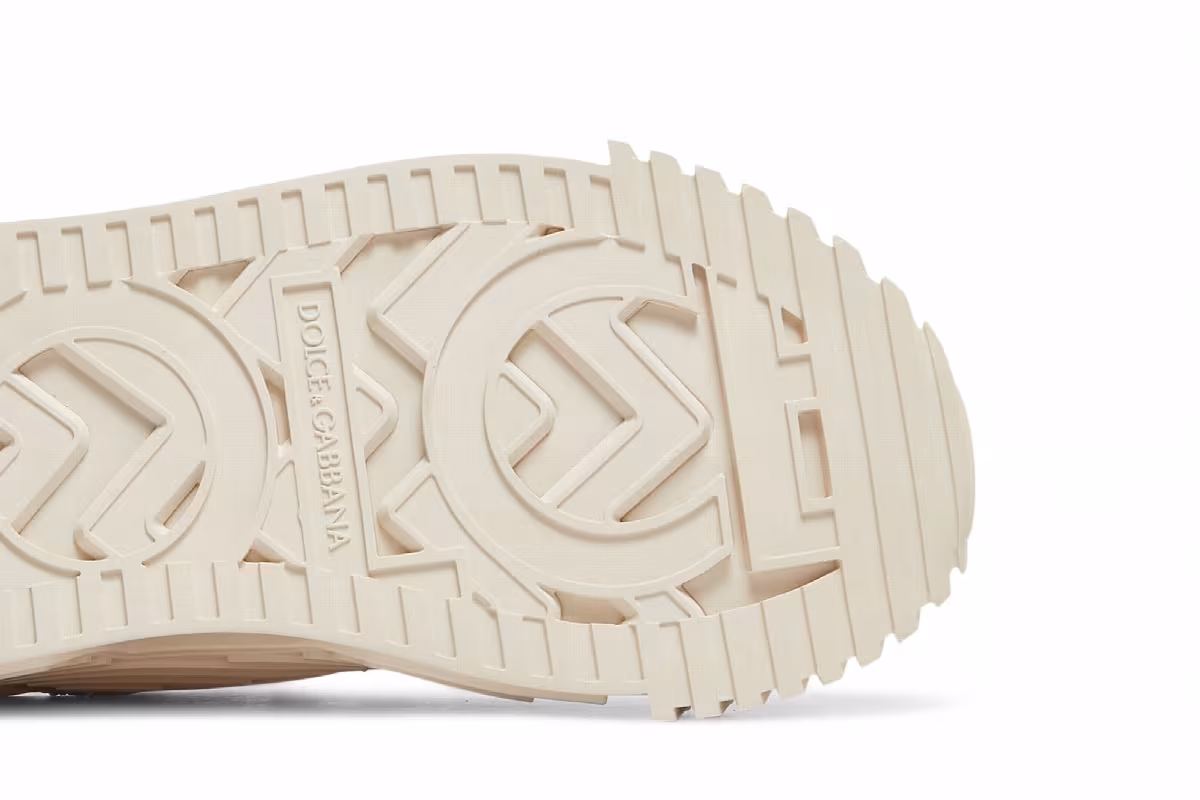 Dolce & Gabbana Women's NS1 Slip On White Lace, view 6