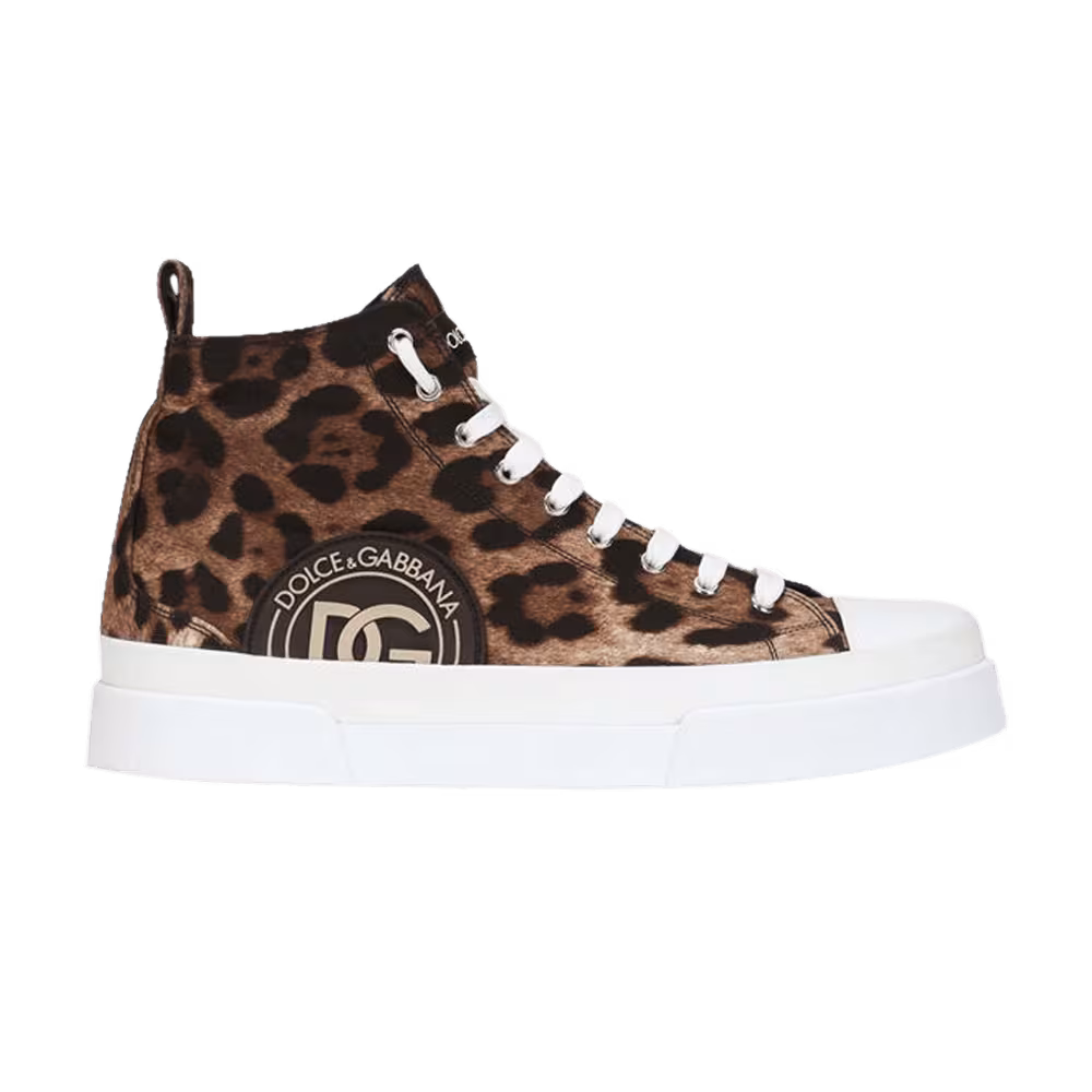 Dolce & Gabbana Portofino Mid Leopard