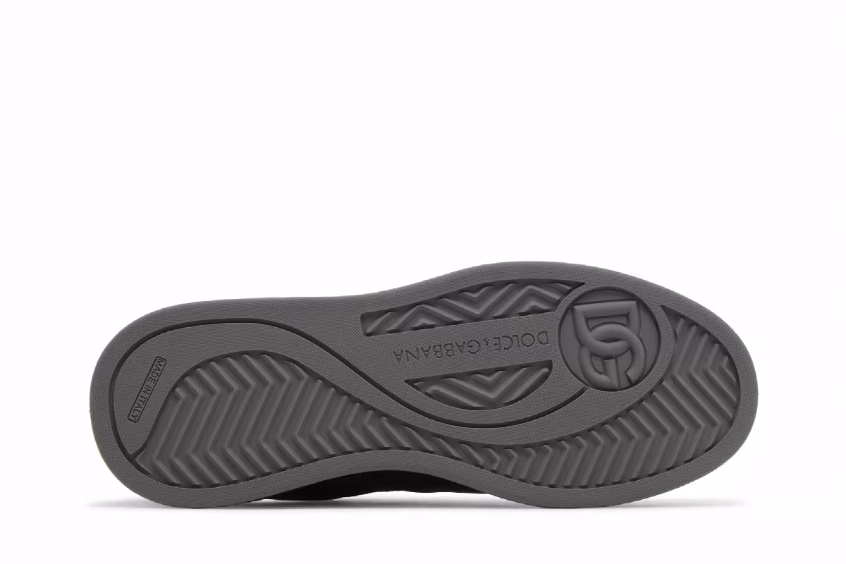 Dolce & Gabbana New Roma Low Allover Jacquard Logo - Black, view 5