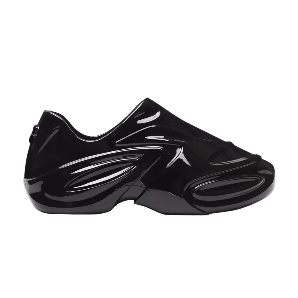 Dolce & Gabbana Shiny Lacquered Toy Sneaker Black