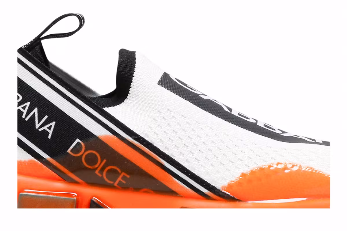Dolce & Gabbana Sorrento Melt White Orange Fluo, view 3