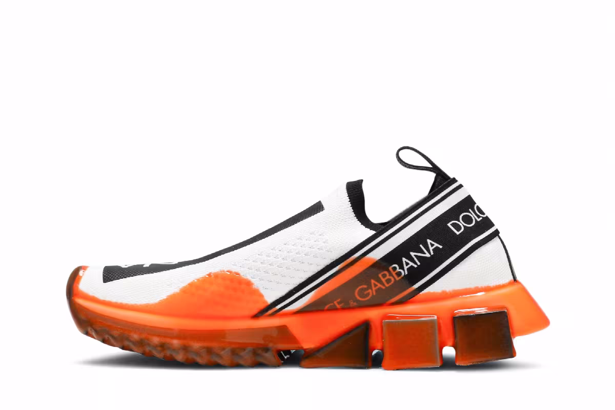 Dolce & Gabbana Sorrento Melt White Orange Fluo, view 4