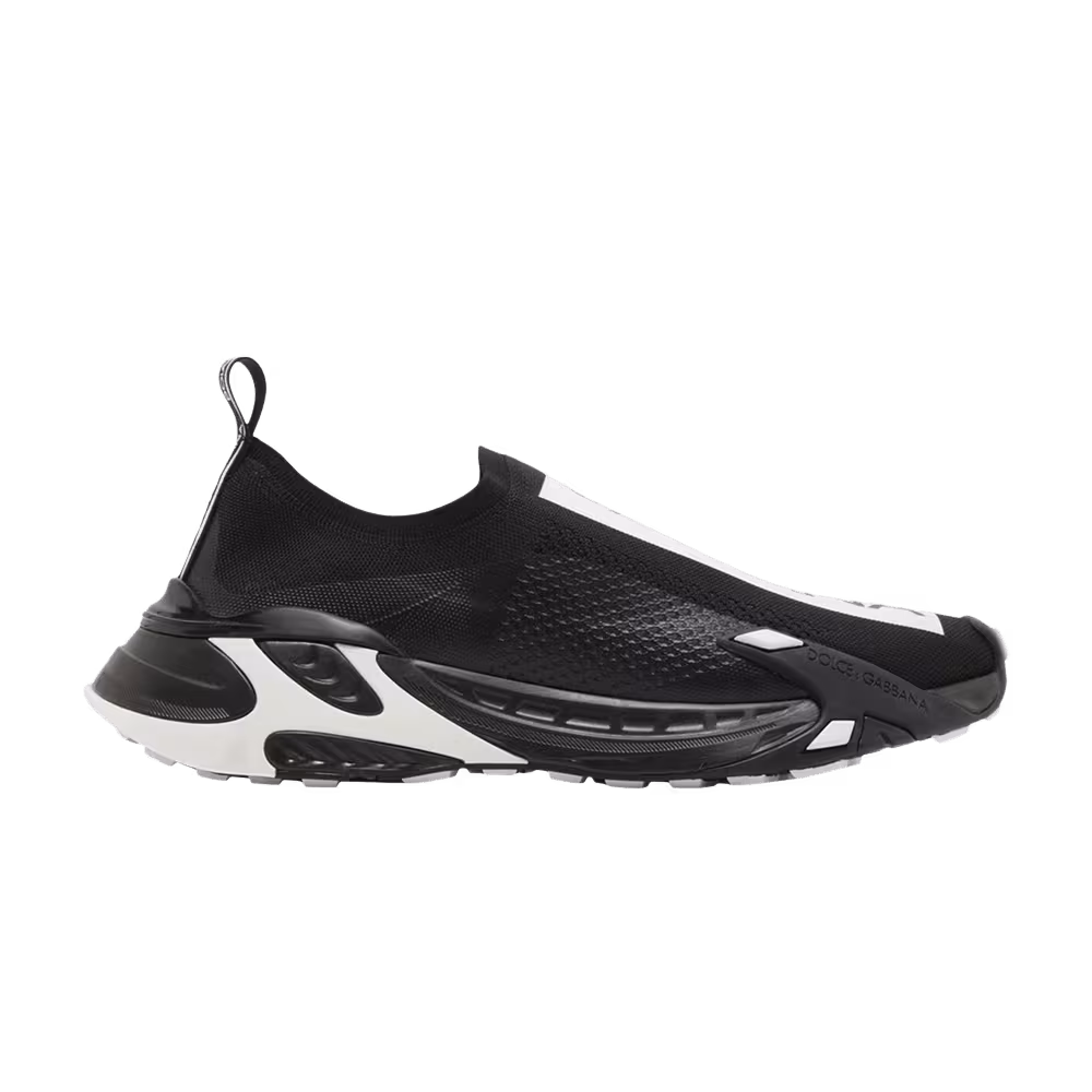 Dolce & Gabbana Stretch Mesh Fast Sneaker Black