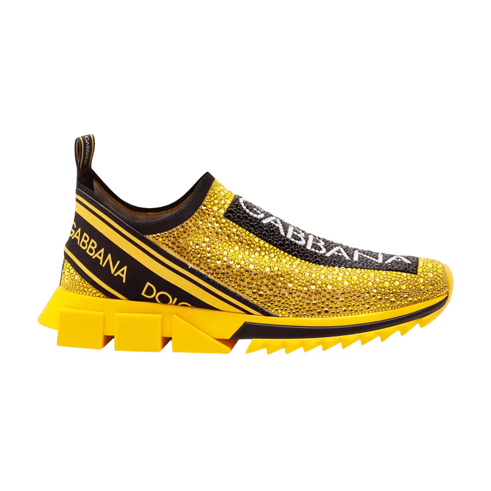 Dolce & Gabbana Sorrento Melt Yellow Rhinestones