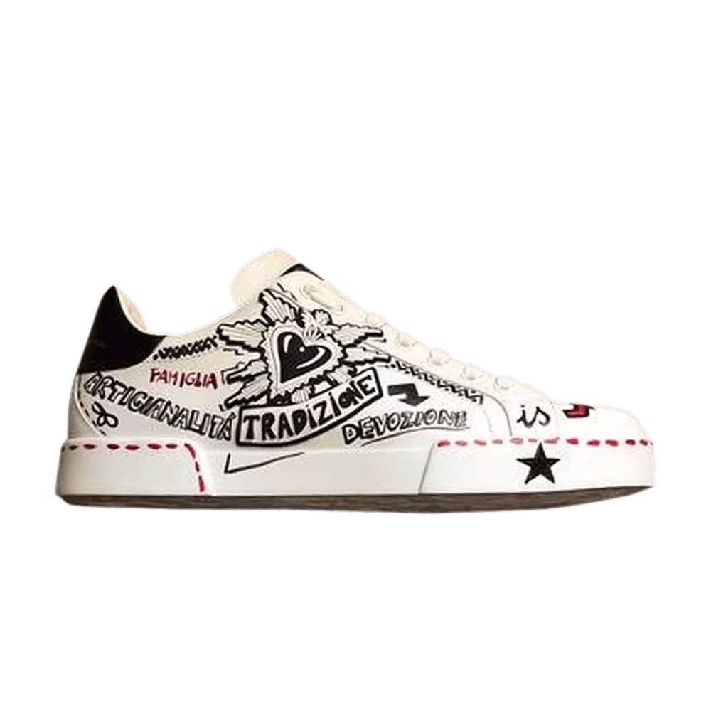Dolce & Gabbana Portofino Scritte - White