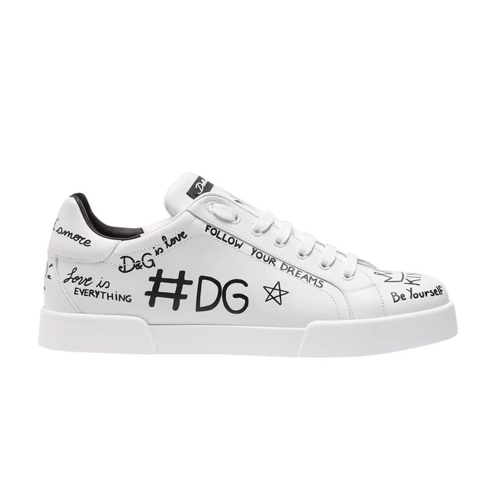 Dolce & Gabbana Portofino Printed Calfskin