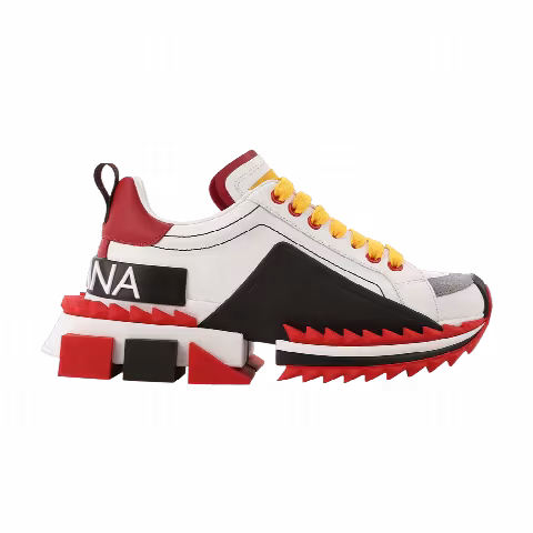 Dolce & Gabbana Wmns Super Queen 'White Red'